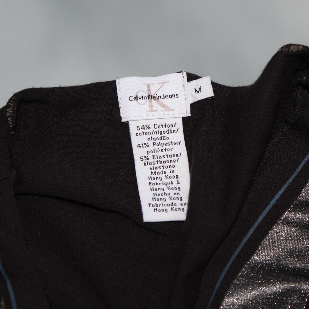 Y2K vintage Calvin Klein butterfly graphic tee - Picture 3 of 5